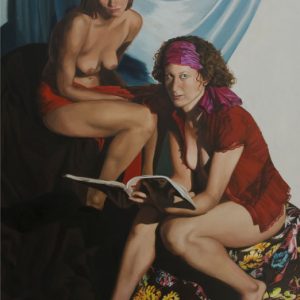 Helen & Diana - Reading Vogue